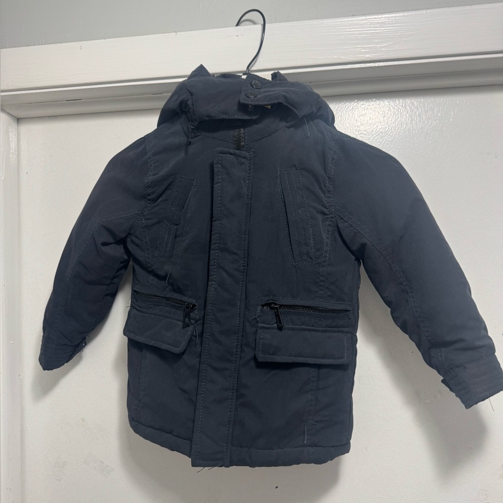 Urban Outfitters Kids Dark Blue Puffer Jacket